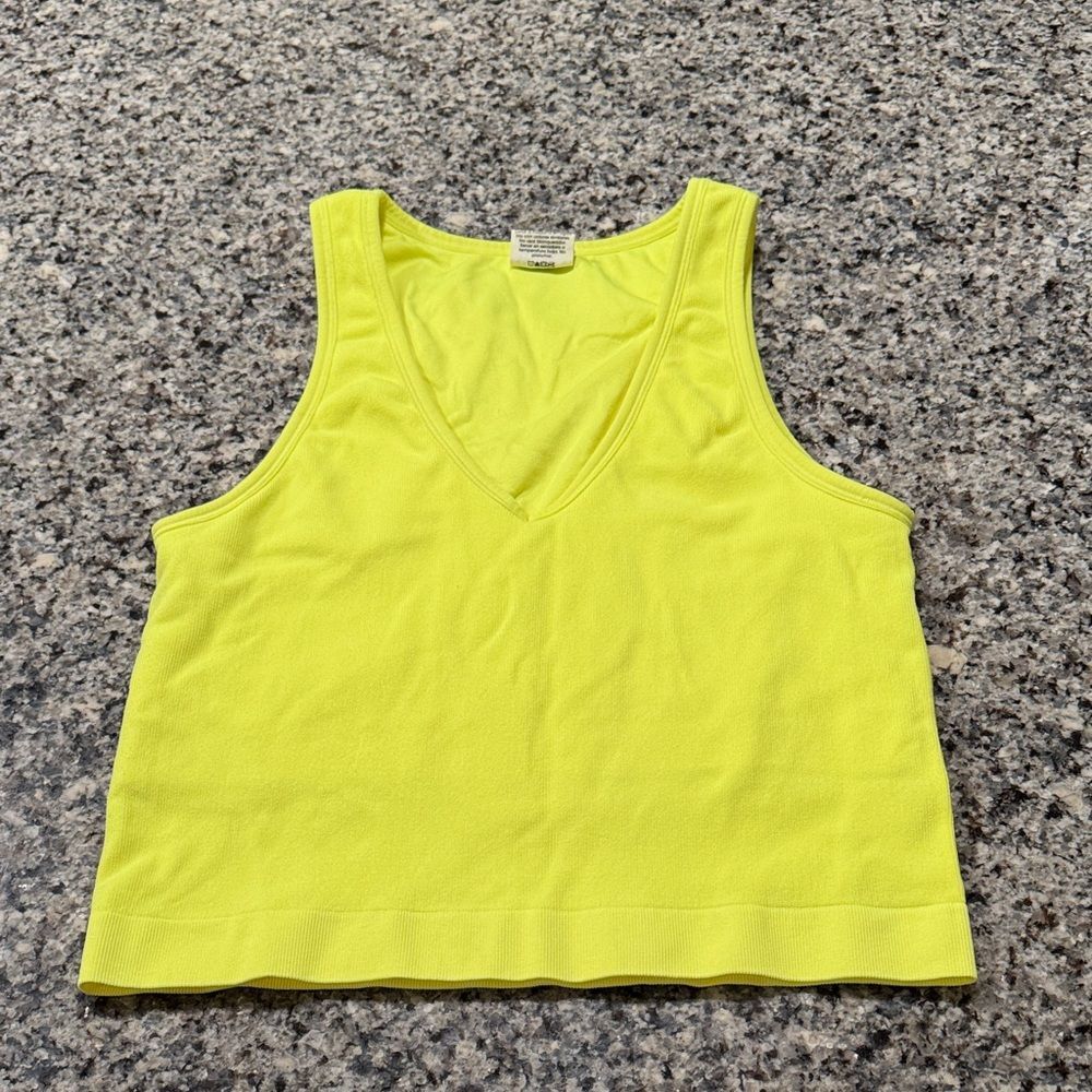 Vibrant Yellow Women's Tank Top